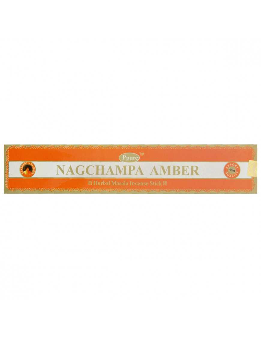 Encens Baguette Ppure - Nag Champa Ambre - 15g