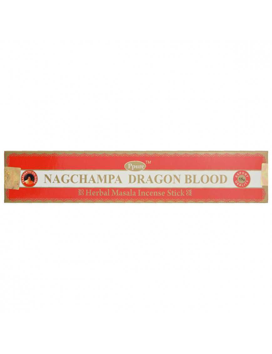Encens Baguette Ppure - Nag Champa Sang du Dragon - 15g