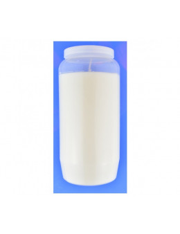 Bougie Veilleuse Blanche 3/6/9 jours