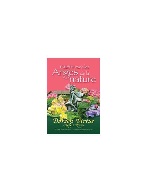 Messages de guérison des fleurs - Doreen VIRTUE - coffret de 44 cartes 10 x 14 -oracle et un livre explicatif