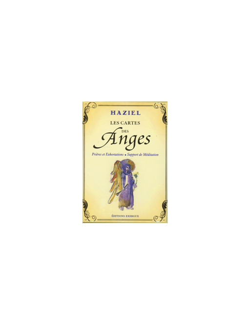Les cartes des Anges - HAZIEL -Prières et Exhortations - Coffret 72 cartes + un livre 