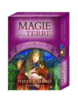  Magie de la Terre - Steven D. FARMER - - Coffret 48 cartes oracle + livre