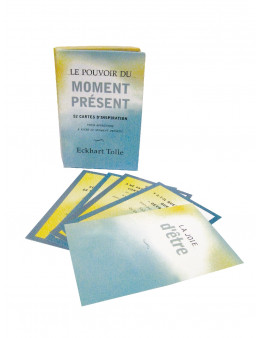 Le pouvoir du moment présent - Eckhart Tolle - Coffret de 52 cartes d'inspiration