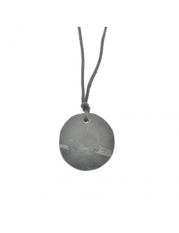 Pendentif shungite rond