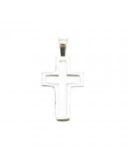 Pendentif argent 925 croix chrétienne