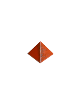 Pyramide Jaspe rouge - 3 cm