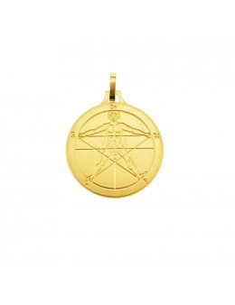 Médaille talismanique Pentacle Agrippa