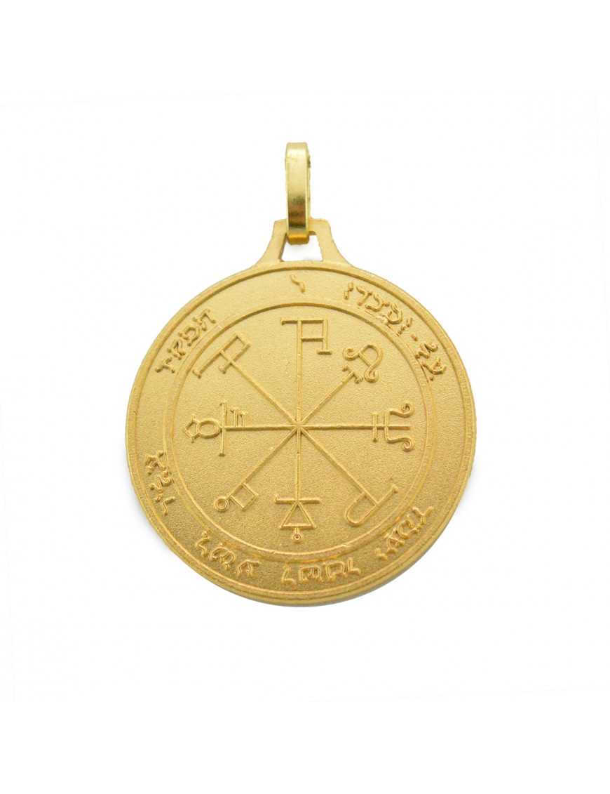 Médaille talismanique Pentacle de Sature
