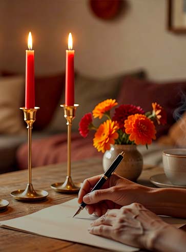 Les bougies dans les rituels